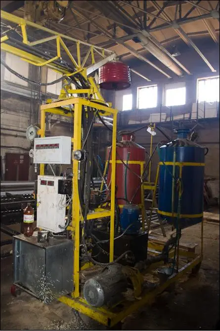 Испытание новой скорлупной системы для скорлуп ППУ